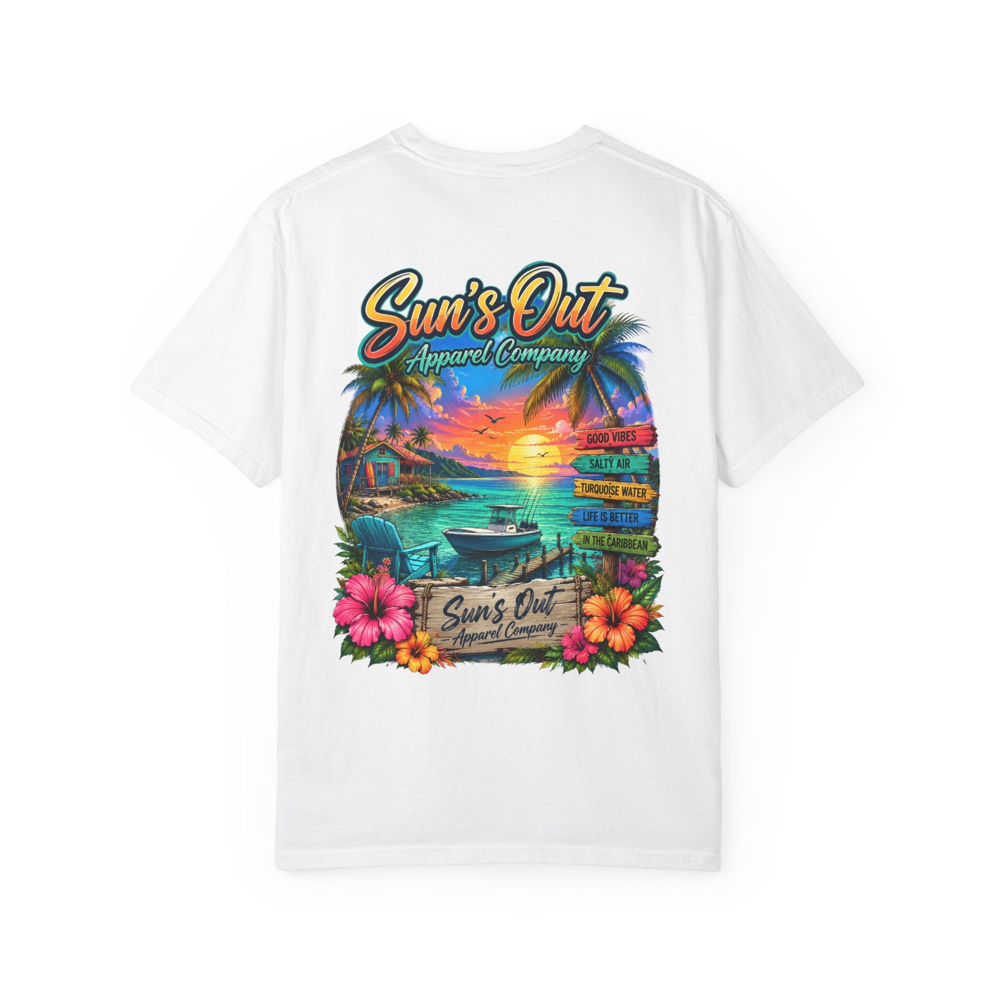 Sun's Out Tropical Sunset T-Shirt