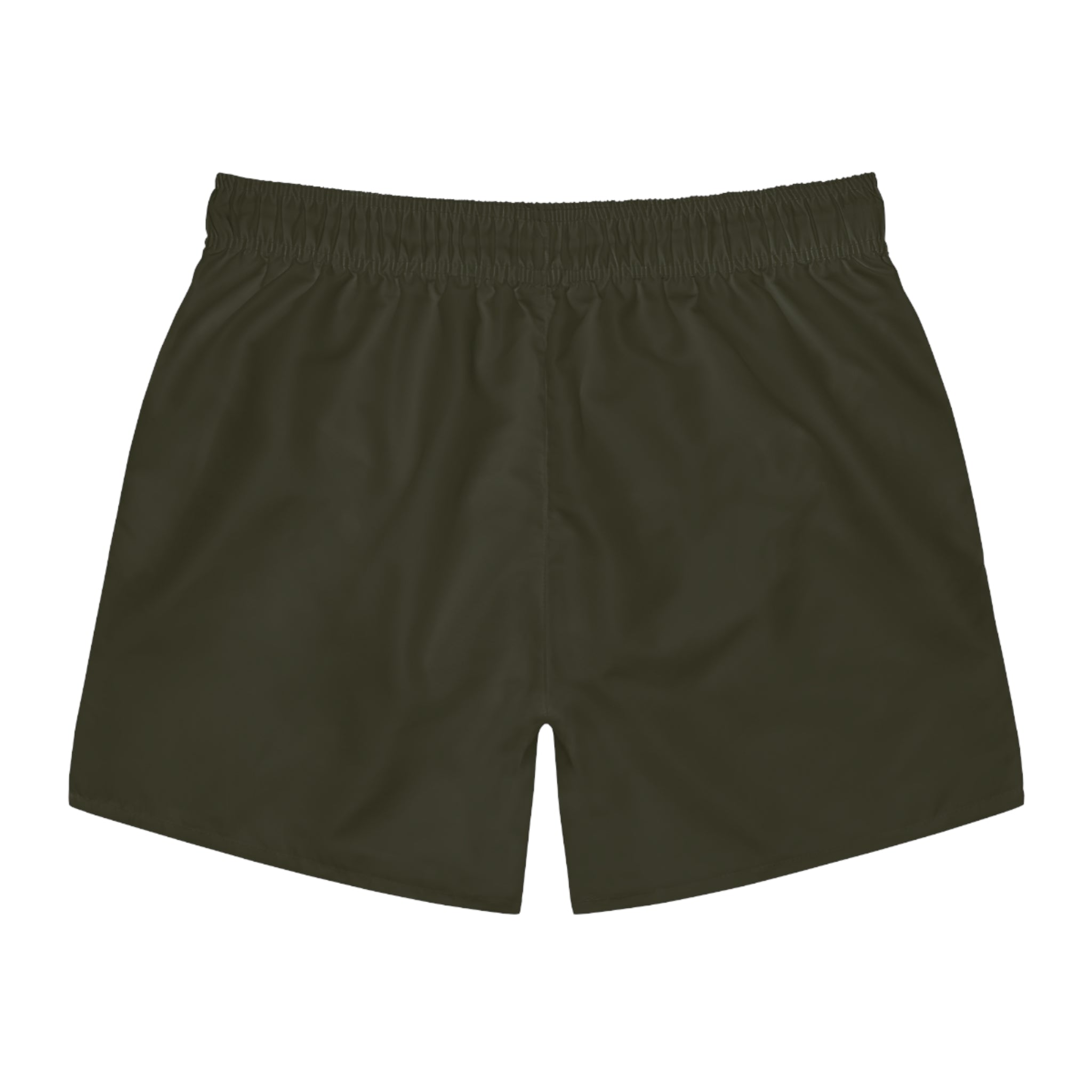 Swim Trunks — "Sun's Out" Tropical Beach Logo Quick-Dry Board Shorts