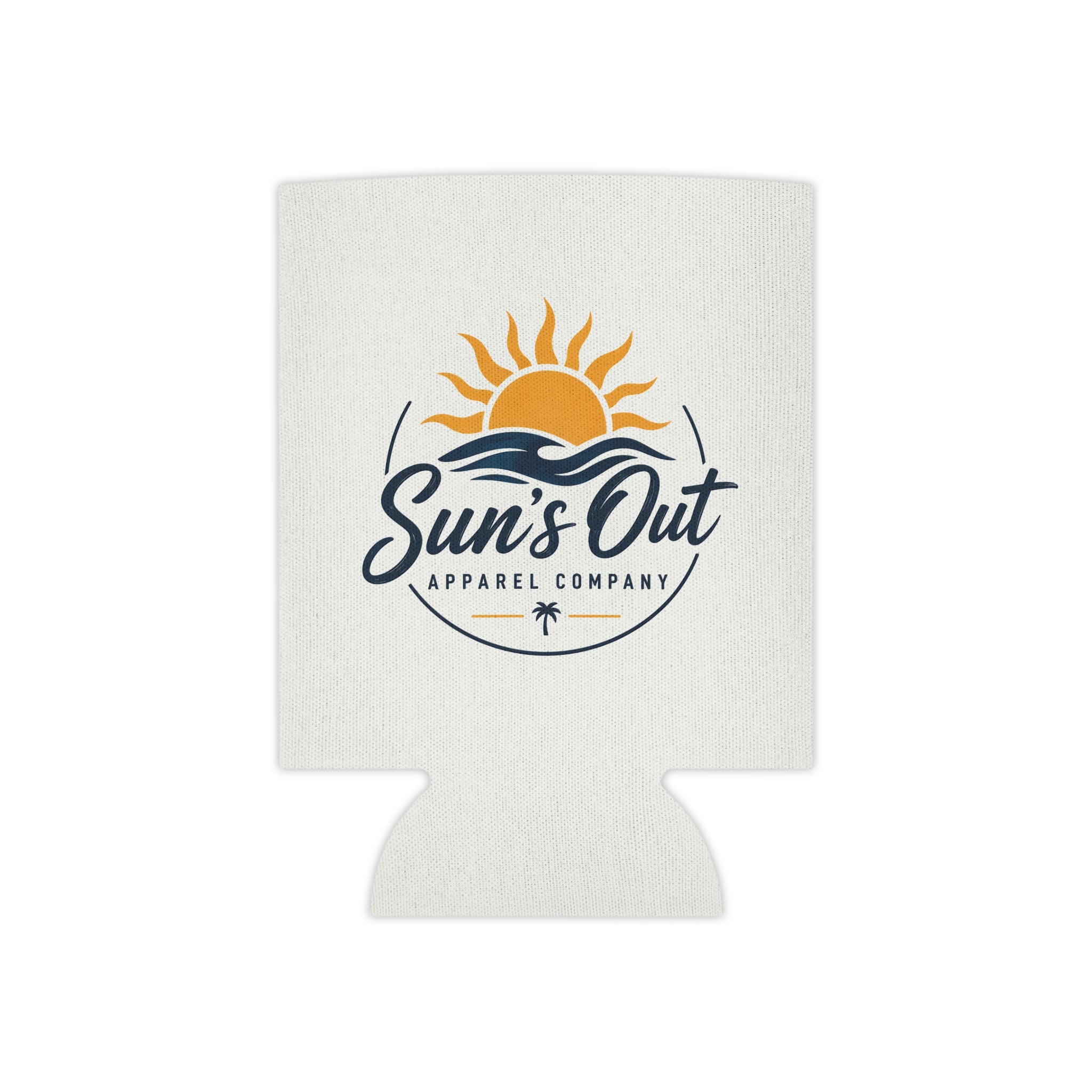 Sun’s Out Can Cooler – Beachy Insulated Beverage Koozie