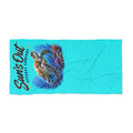Sun's Out Sea Turtle Beach Towel – Tropical Ocean Wave Design