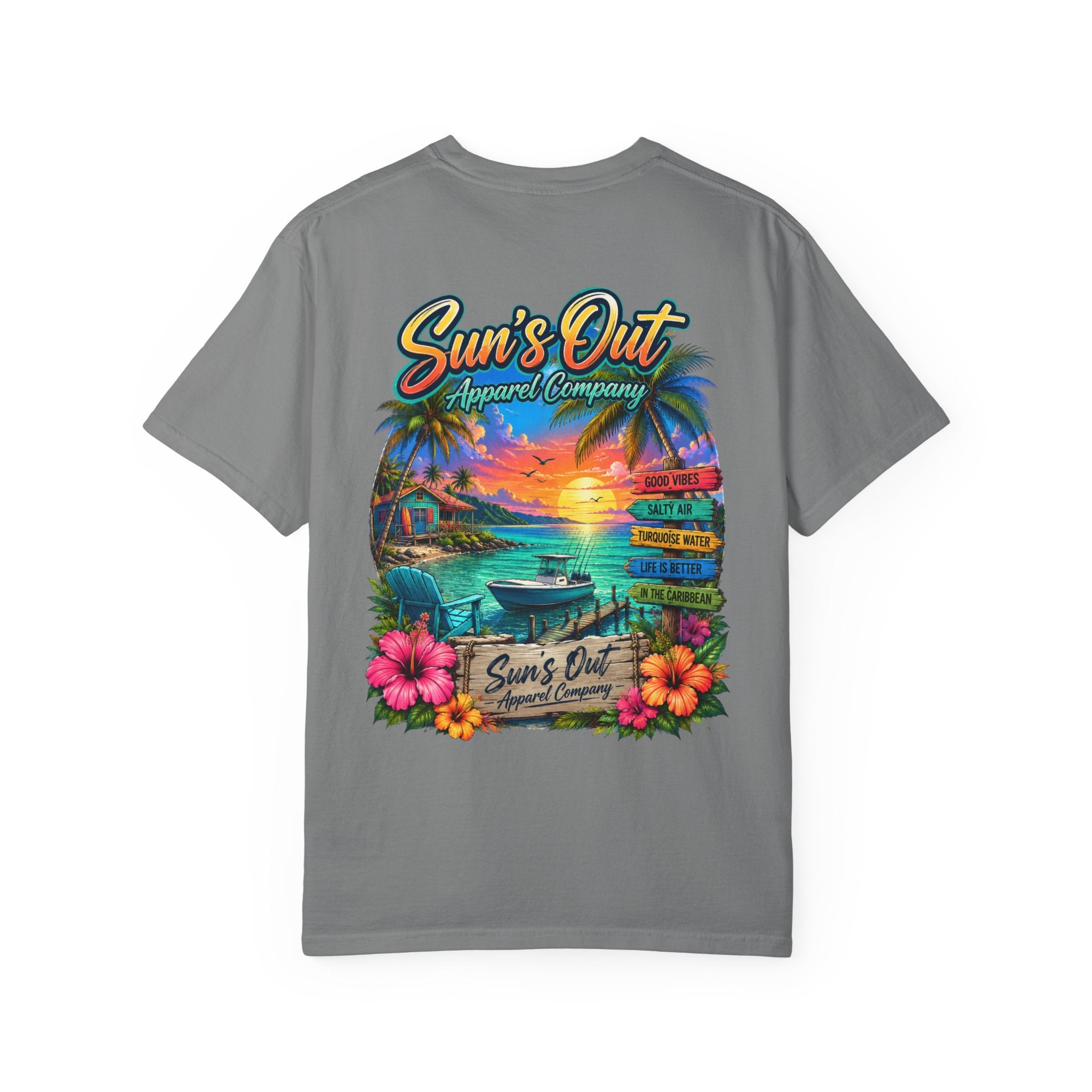 Sun's Out Tropical Sunset T-Shirt
