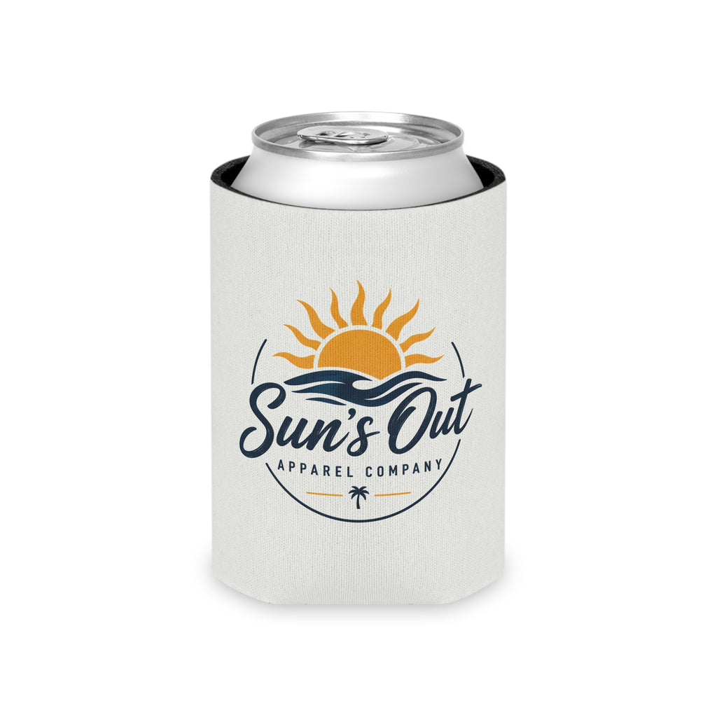 Sun’s Out Can Cooler – Beachy Insulated Beverage Koozie
