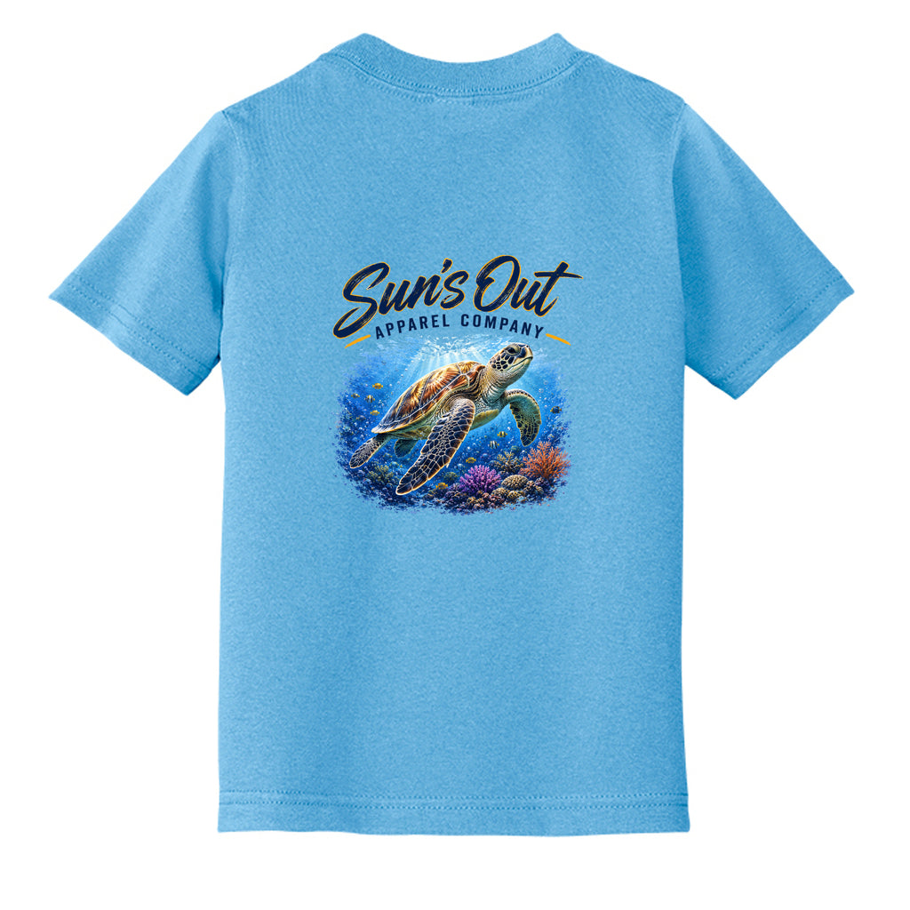 Aquatic Blue - CAR54T - BACK