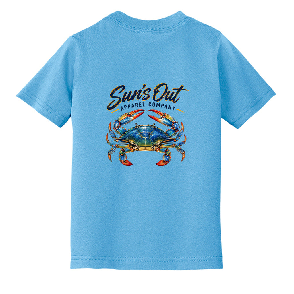 Aquatic Blue - CAR54T - BACK