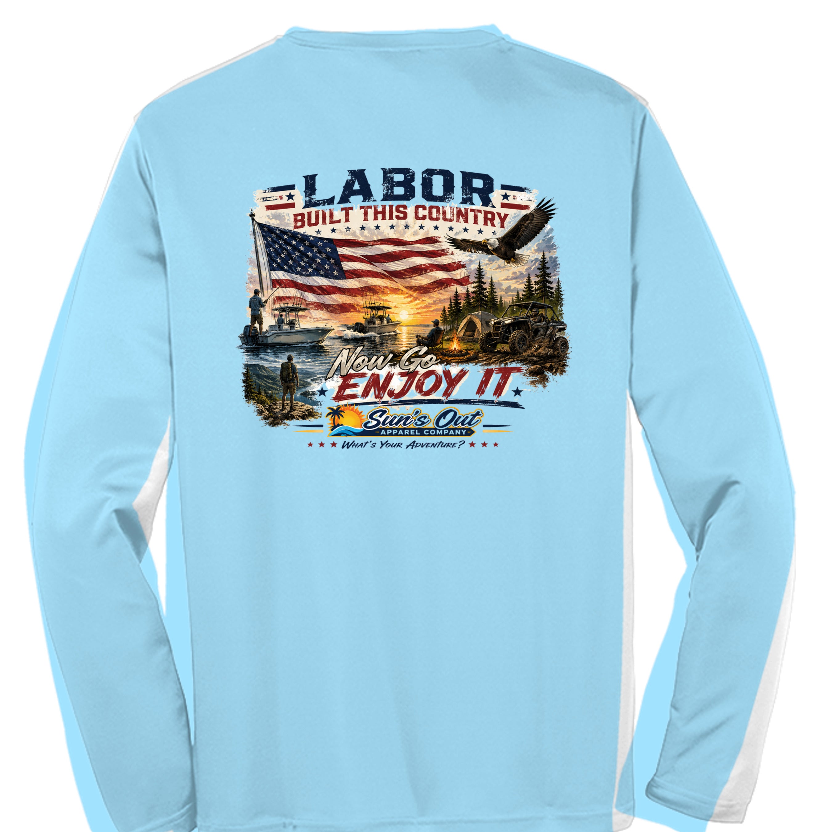 Light Blue - ST420LS - BACK